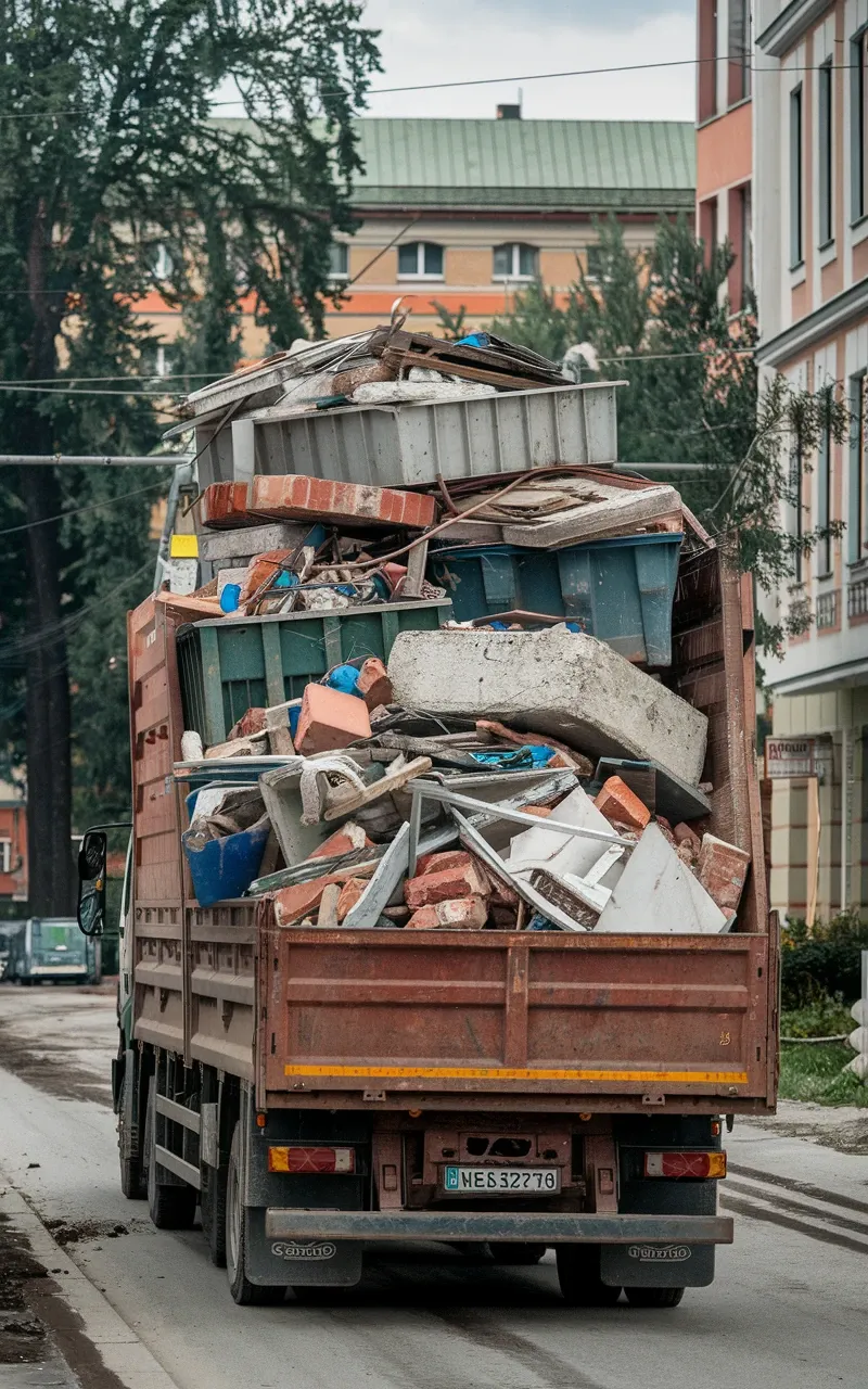 Törmelékszállítás lépésről lépésre